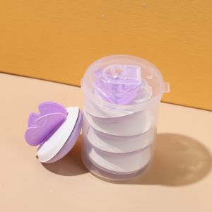 Murah Banget - Butterfly Puff Set Box / Spons Mini Cantik 4 PCS