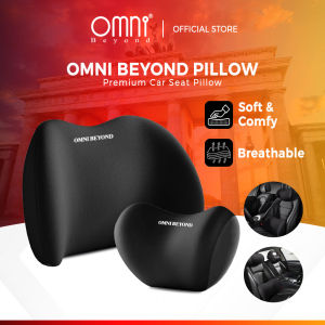 Bantal leher kereta OMNI BEYOND Car Neck & Seat Pillow Set Headrest Waist Pillow Set Cushion Memory Foam Memory Cotton Lumbar & Kepala Bantal Kereta Kereta Leher Bantal Lumbar Pillow Set Memory Foam Pillow