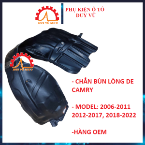 CHẮN BÙN LÒNG DÈ TRƯỚC CHẮN BÙN LÒNG TAI XE TOYOTA CAMRY ĐỜI 2007-2022