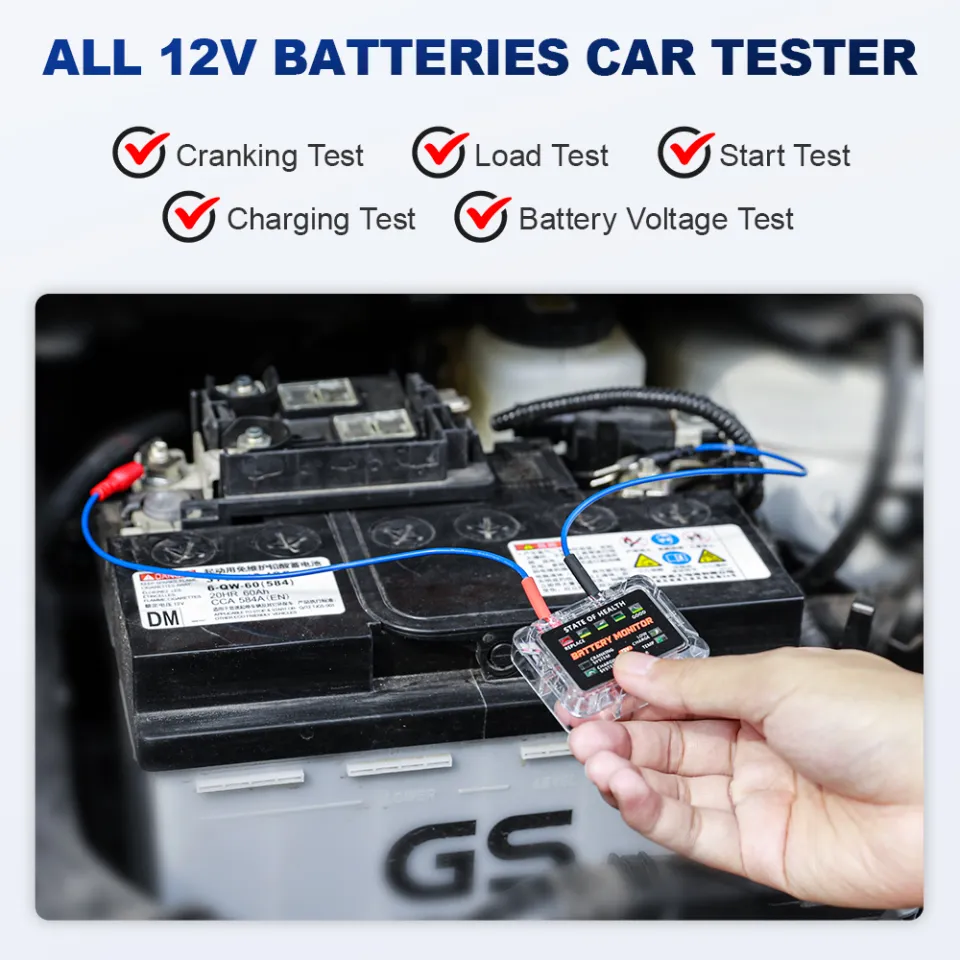 Duoyi Dy2015 12v Car Battery System Tester Capacity Maximum Electronic