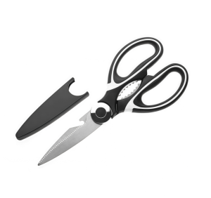 Stainless Steel Multipurpose Kitchen Scissors for Cutting Meat Vegetables and Bones with Comfort Grip Handle