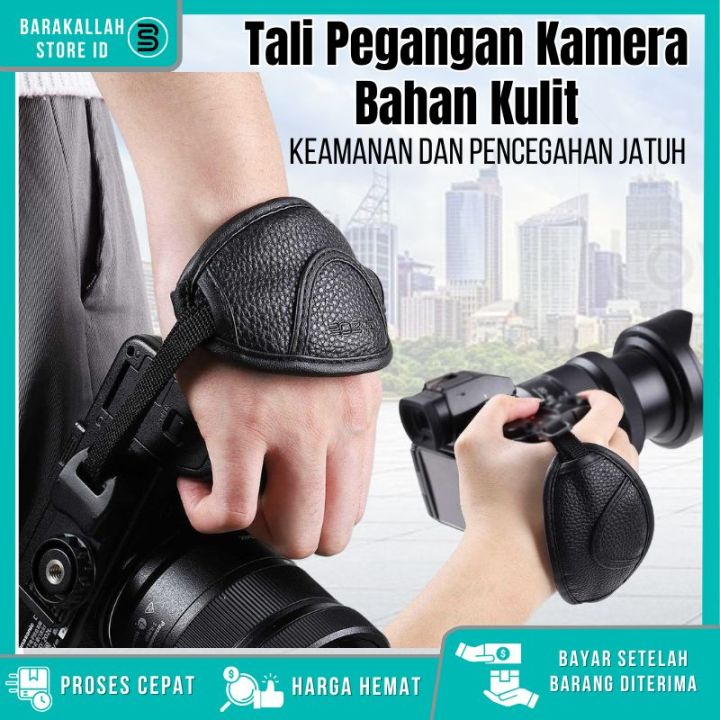 TOAZOE Hand Grip Wrist Strap Camera DSLR Leather for Nikon Canon