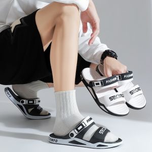 Free Shipping MenS Summer Outdoor Soft-Soled Sports Sandals Beach Casual Flip-Flops Available In Large Sizes