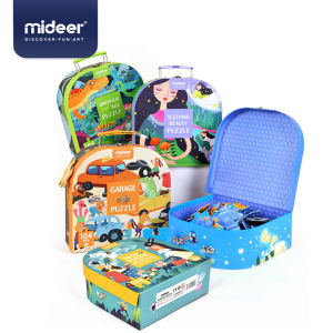 SG Ready Stock Mideer Kids Toy cartoon jigsaws puzzles gift box educational toys colourful fairy
