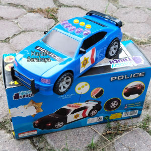 Mainan Edukasi Anak Mobil Police Happy Truck Light & Sound 79009 | Mainan Anak Mobil 3 Suara Yang Berbeda Dan Keren | Mainan Anak Murah Meriah Mobil Police Ada Lampu Dan Bunyi Suara Mainan Mobil Di Dorong Manual | Mobil Police Terbaru Bahan Plastik