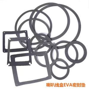 ADAM 5Pcs Mút xốp EVA Gioăng kín loa Chống sốc Loa 3/4/5/6.5/8/10 Đệm loa Bền bỉ Bộ đệm âm thanh Gioăng loa EVA Sửa chữa loa tweeter FOCAL