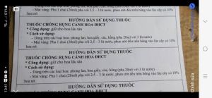 Combo 2 lọ CHẤT CHỐNG RỤNG CÁNH HOA ĐẠI HỌC CẦN THƠ LỌ 20CC tặng kèm 2 gói trừ sâu bọ trĩ nhện đỏ hại hoa kiểng