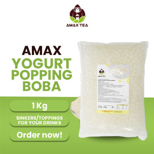 Strawberry /Yogurt Popping Boba 1kg Milk tea Sinker Fruit Tea Sinker Dessert