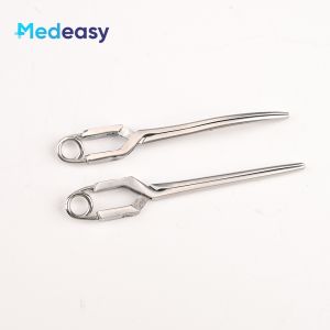 4 Bulldog Clips for Laparoscopic 10mm Bulldog Clips Applicator