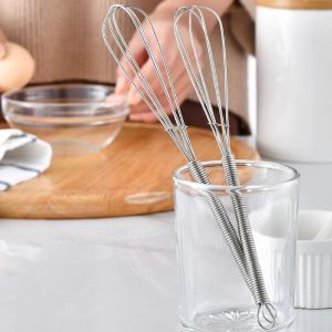 Juviaal whisk Multifunctional Manual Egg Mixer Stainless Steel Baking Agitator Egg Beater Kitchen Gadgets Whisk Egg Tool