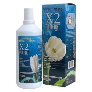 Cairan Softlens X2 Comfort Air Cuci Bilas Pembersih Soflens Contact Lens Kemasan 60ml 120ml 500ml