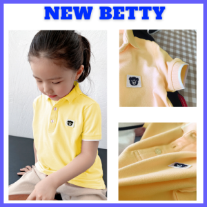 ÁO POLO cho bé màu VÀNG tôn da. NEWBETTY Size 9-45kg