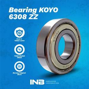 Laker Bearing 6308 ZZ KOYO Bearing Cranksaft Yanmar TF85 Bagian Engkol Bearing As Roda Tracktor Sawah INB Original KOYO