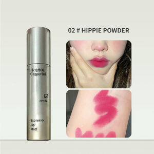 Cappuvini Velvet Matte Lip Gloss Non-Stick Smudge-proof Lip Pigment No Fade Liquid Lipstick
