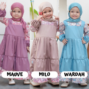 Yoona Dress By Lilbi - Little Bee Boutique - Dress Anak Perempuan - Dress Anak Umur 2 Tahun