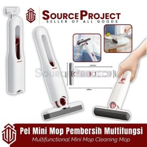 Alat Pel Mini Mop Pembersih Kaca Jendela Meja Ruangan Multifungsi | Source Project