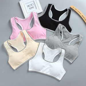 MOMO Fashion Girls Baby Kids Training Bra Soft Breathable Sport Underwear Free Size 8-12Yrs