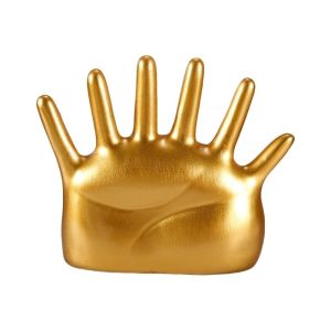 COPOTIYA วินเทจ ที่วางแหวนรูปทรงฝ่ามือ 6 นิ้ว เรซิน แท่นแสดงเครื่องประดับ สร้างสรรค์ ง่าย ผู้จัดระเบียบนาฬิกา ตกแต่งห้องนั่งเล่นและห้องนอน