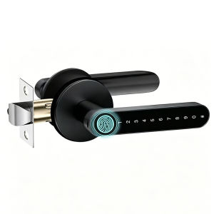 Fingerprint Smart Door Knob Lock Password RFID Card Key Unlock Indoor Lock for House Apartment