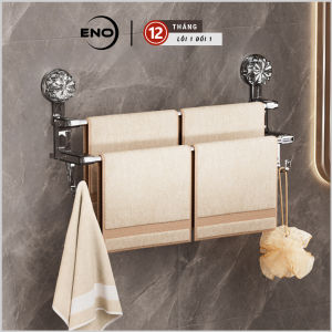 Kệ Để Đồ Nhà Tắm Đa Năng Có Núm Hút Tường Giá Treo Khăn Nhà Tắm 2 Tầng Móc Treo Cực Kì Chắc Chắn TMS