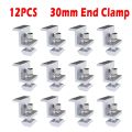 [DHGO] Adjustable Solar End Clamp for Photovoltaic Installation on RVs and Boats. 