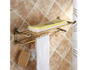 Dàn Khăn vắt khăn phòng tắm đồng tân cổ điển cao cấp (01 DÀN KHĂN TO) sang trọng cổ điển quý phái
