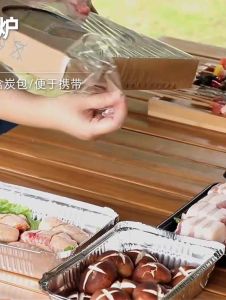 One Time Disposable BBQ Grill Set Charcoal Disposable Instant Camping Outdoor BBQ Set 一次行烧烤炉 安全方便