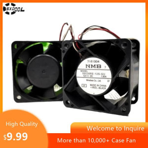 High-Speed 60mm 6cm Fan for NMB 6038RE-12S-GU Waterproof Cooling Fan 12V 1.80A 4-Wire Axial-Flow Inverter Fan