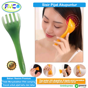 Sisir SPA Serbaguna Alat Garuk Pijat Kepala SIsir Head Massager Terapi Kesehatan Akupuntur