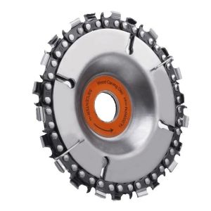 Wood Carving Disc 4" (COD) / Disc Chain Saw Angle Grinder Mata Gerinda Chain Saw Pahat Geraji 7T/22T