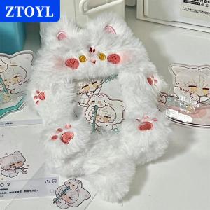 [COD] ZTOYL ที่ใส่บัตรรูปกระต่ายนุ่มนิ่มน่ารักสำหรับผู้หญิงกระเป๋าใส่บัตรรูปสำหรับนักเรียนนักศึกษาบัตรห้อยจี้รูปสัญลักษณ์