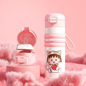 la Di . Cốc Giữ Nhiệt Shini Cốc Uống Đôi Trẻ Em Mẫu Mới Cốc Nước Nữ Dung Tích Lớn Giá Trị Cao 316 Cốc Nước Inox