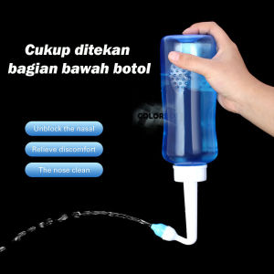 MR 300 ml Alat Pembersih Hidung Nasal Nose Wash Rinse Cleaner Dewasa dan Anak anak Botol Pembersih Hidung Nasal Alat Pembersih / Cuci Hidung Untuk Alergi Pilek Alat Pencuci Hidung Alat Cuci Hidung Botol Nasal Alat Perawatan Hidung Rinitis Alergi