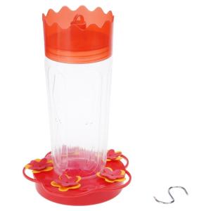 Treo ngoài trời người nuôi chim đỏ ồn ào người nuôi chim với 5 ăn cổng dễ dàng vệ sinh vườn vườn sân Màu Đỏ