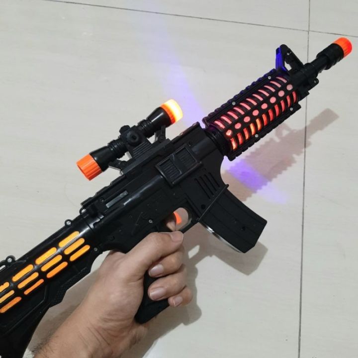 Toy gun on sale with lights