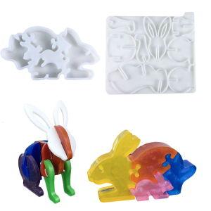 Practical Sturdy Silicone Mould Accessory for Rabbit Holders Portable for Handmade Gifts and Home Accent
