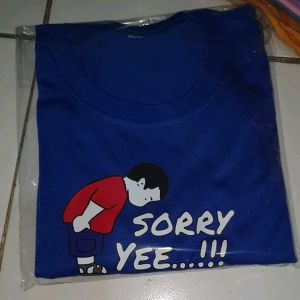 Baju Setelan Anak Cowok dan  Cewek Kekinian Sorry Ye