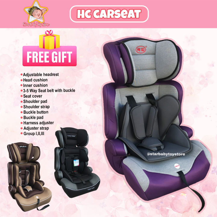 Star Baby Ergonomic Universal HC Car Seat for Baby Convertible to Booster for Group I III Lazada PH