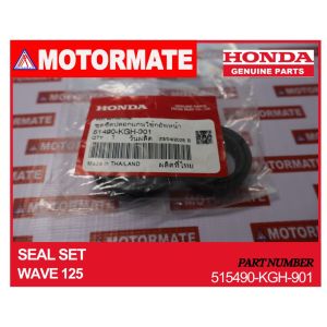 HONDA GENUINE PARTS SEAL SET FRONT FORK XRM 110 PART # 51490-KGH-901