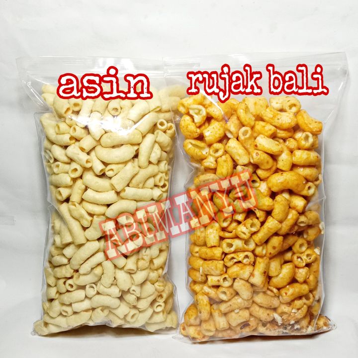 Kerupuk Makaroni Rujak Bali 250gr