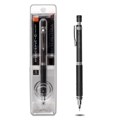 Mitsubishi Uni M5-1017 Kuru Toga Roulette Model Auto Lead Rotation 0.5 Mm Mechanical Pencil Office & School Supplies
