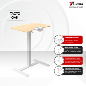 [NEW] TTRacing Tacto Portable Standing Desk Ergonomic Height Adjustable Table