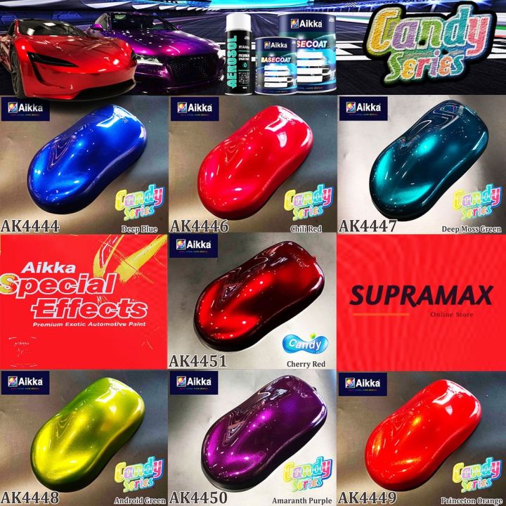 AIKKA Candy Series Car Paint/Car Body Paint Motor Paint Automotive Paint 2K Paint/ Candy Series