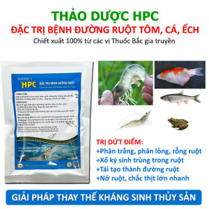 Chế phẩm Thảo Dược đặc trị bệnh đường ruột Tôm Cá Ếch - Khỏi lo phân trắng phân lỏng rỗng ruột - Xổ ký sinh trùng - Nở ruột lớn nhanh