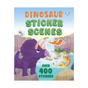 Dinosaur Sticker Scenes Book With 400+ Stickers To Decorate 8 Prehistoric Scenes For Kids