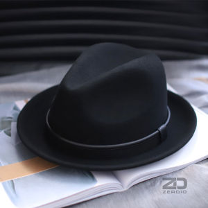 Mũ Phớt Nam Lông Cừu Cao Cấp Nón Fedora Phong Cách Cổ Điển MP049