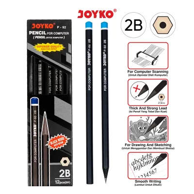 Pencil Pensil Joyko P-92 2B 1 BOX 12 PCS