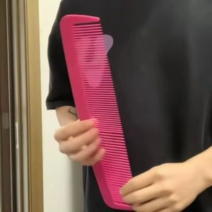 YOLKSTORE21E7 Giant Giant Comb Plastic Hair Detangling Massage Massage Combs Funny Straight Hair Comb Stage Props and Performances