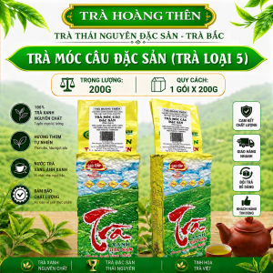 Trà Móc Câu Đặc Sản 0.2kg 1 Gói x 200g Trà Thái Nguyên Đậm Vị Tiền Chát Hậu Ngọt