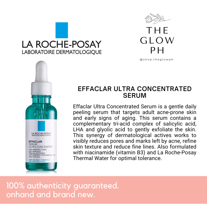 [AUTHENTIC] LA ROCHE POSAY EFFACLAR SALICYLIC ACID ULTRA CONCENTRATED
